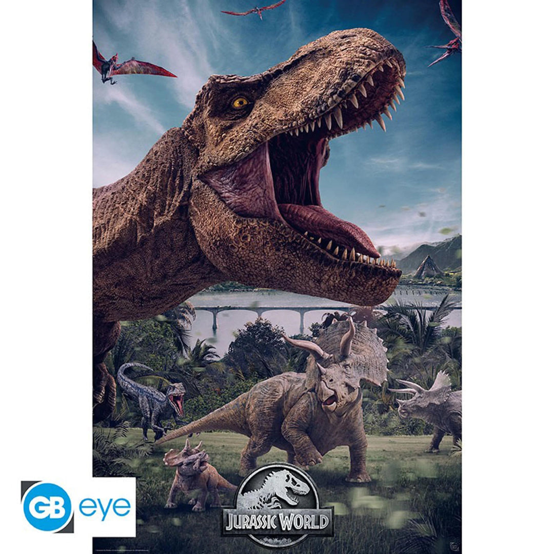 Jurassic World Plakat World - Supernerds