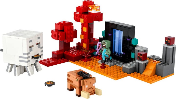 LEGO® Minecraft® Bakholdsangrep ved underverden 21255 byggelekesett (352 deler) - Supernerds