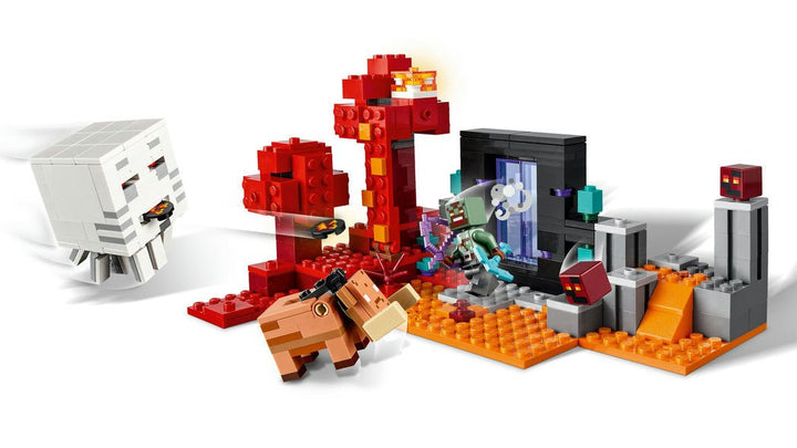 LEGO® Minecraft® Bakholdsangrep ved underverden 21255 byggelekesett (352 deler) - Supernerds