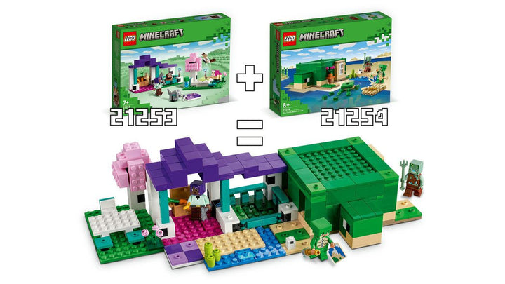 LEGO® Minecraft® Dyrereservatet 21253 byggelekesett (206 deler) - Supernerds