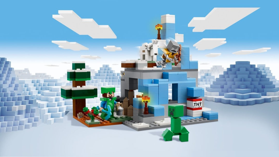 LEGO® Minecraft® Frossenfjellene 21243 byggelekesett (304 deler) - Supernerds