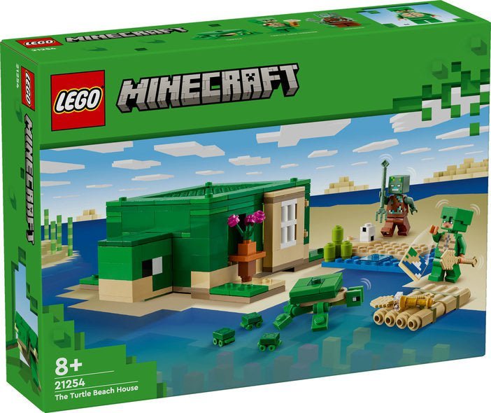 LEGO® Minecraft® Huset på skilpaddestranden 21254 byggelekesett (234 deler) - Supernerds