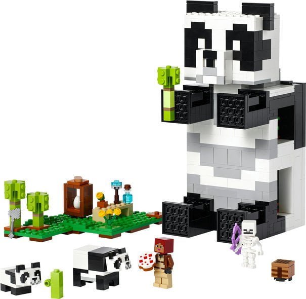 LEGO® Minecraft® Pandahuset 21245 byggelekesett (553 deler) - Supernerds