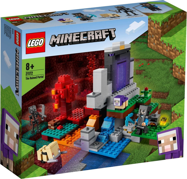 LEGO® Minecraft™ Portalruinen 21172 byggesett (316 deler) - Supernerds