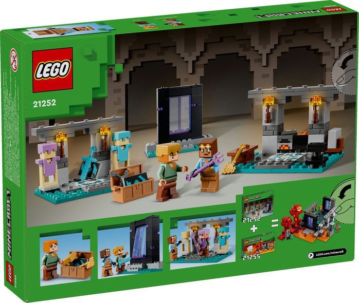 LEGO® Minecraft® Våpenkammeret 21252 byggelekesett (203 deler) - Supernerds