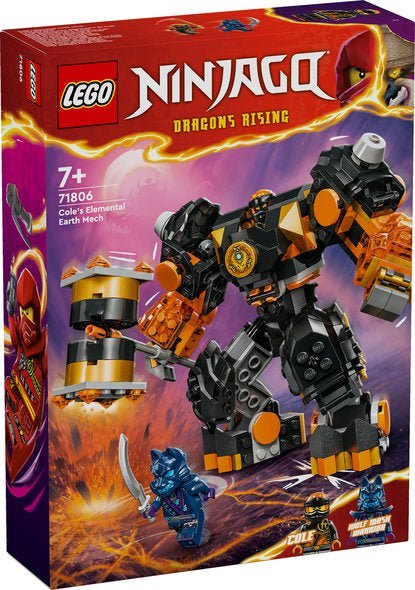 LEGO® NINJAGO® Coles jordelement-robot 71806 byggesett (235 deler) - Supernerds