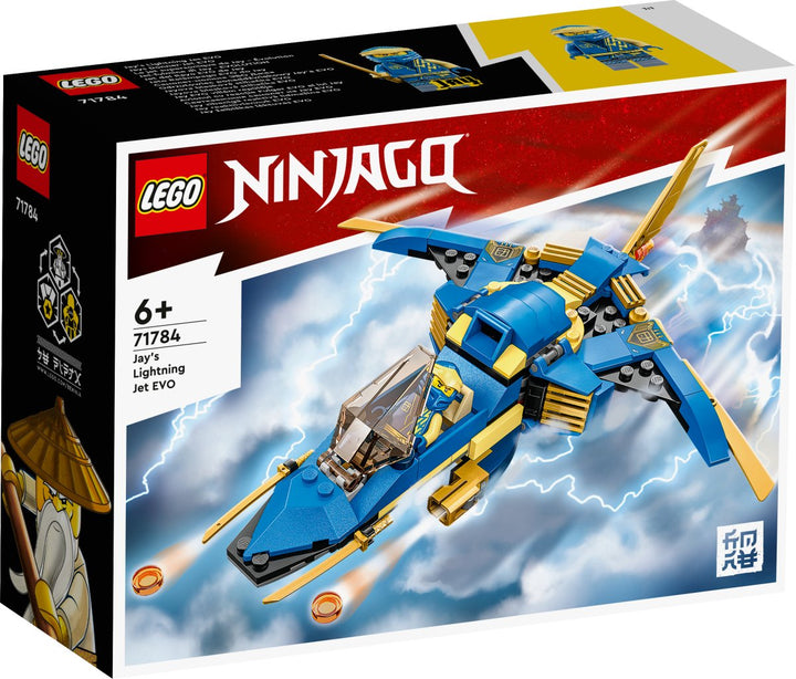 LEGO® NINJAGO® Jays EVO-lynjet 71784 byggelekesett (146 deler) - Supernerds