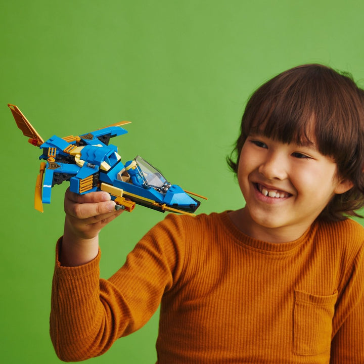 LEGO® NINJAGO® Jays EVO-lynjet 71784 byggelekesett (146 deler) - Supernerds