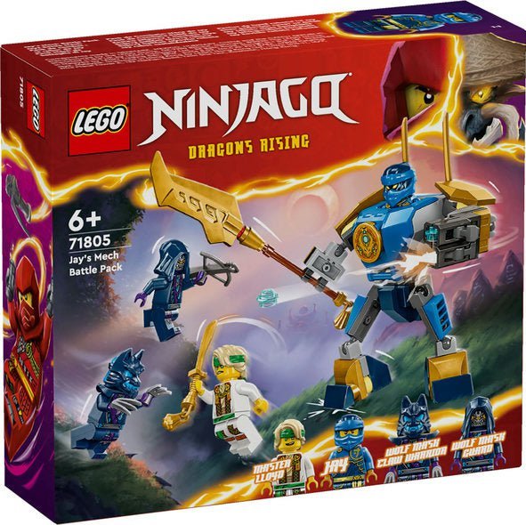 LEGO® NINJAGO® Jays stridspakke med robot 71805 byggesett (78 deler) - Supernerds