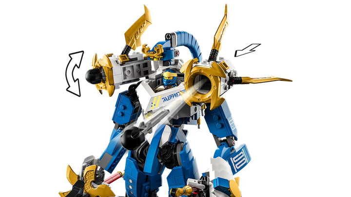 LEGO® NINJAGO® Jays titanrobot 71785 byggelekesett (794 deler) - Supernerds
