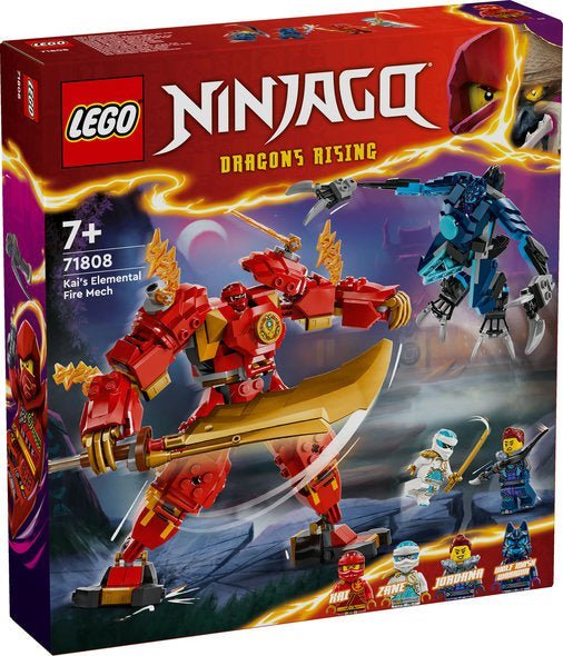 LEGO® NINJAGO® Kais Ildelement-Robot 71808 byggesett (322 deler) - Supernerds
