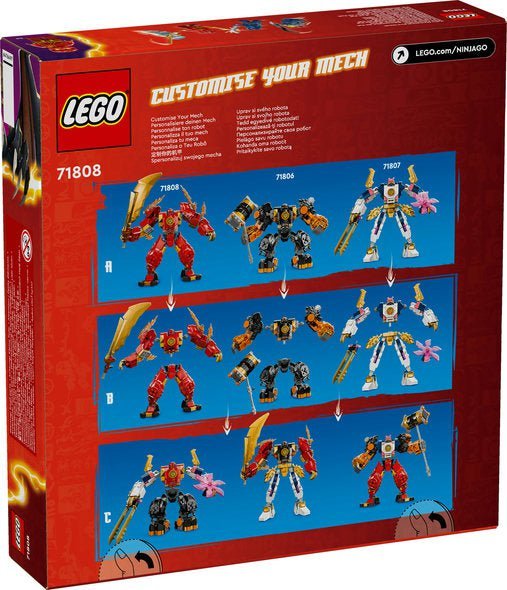 LEGO® NINJAGO® Kais Ildelement-Robot 71808 byggesett (322 deler) - Supernerds