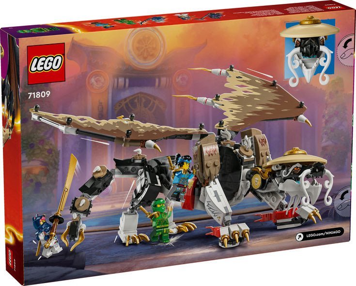 LEGO® NINJAGO® Mesterdragen Egalt 71809 byggesett (532 deler) - Supernerds