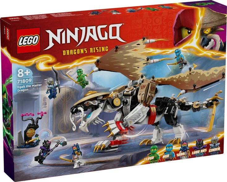 LEGO® NINJAGO® Mesterdragen Egalt 71809 byggesett (532 deler) - Supernerds