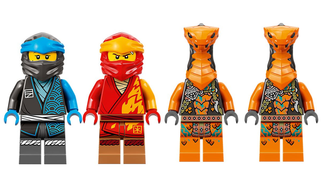 LEGO® NINJAGO® Ninja-sett med drage og tempel 71759 byggesett (161 deler) - Supernerds