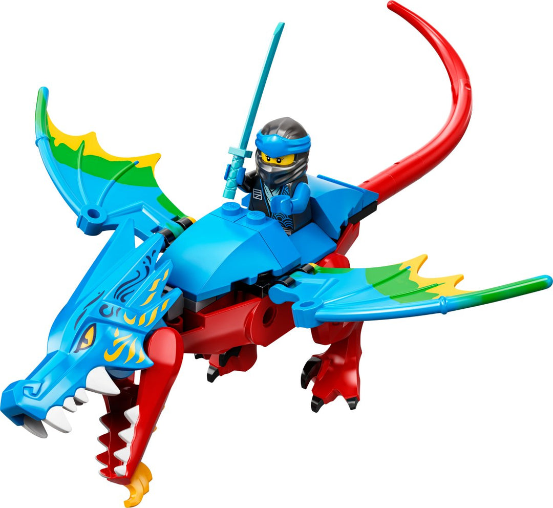 LEGO® NINJAGO® Ninja-sett med drage og tempel 71759 byggesett (161 deler) - Supernerds