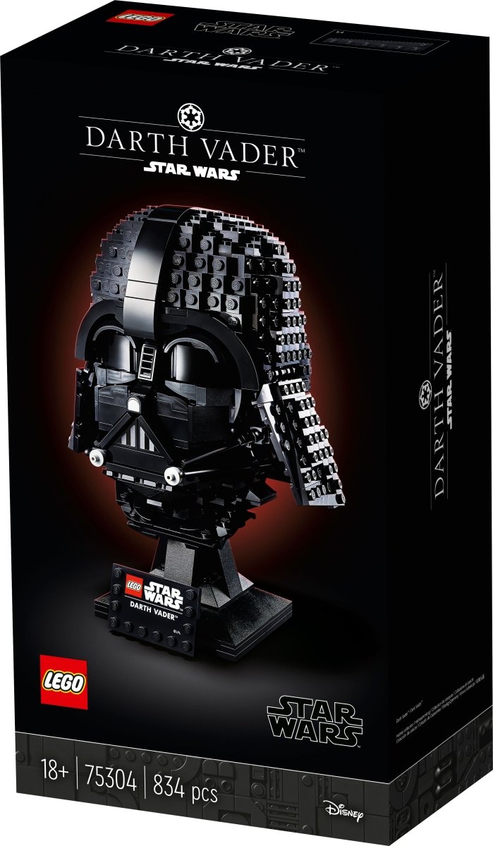 LEGO® Star Wars™ Darth Vader™ hjelm 75304 byggesett for samlere (834 deler) - Supernerds