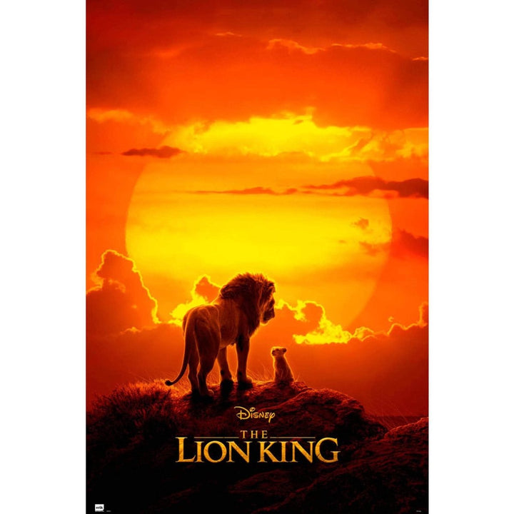 Løvenes Konge Plakat Solnedgang - Supernerds