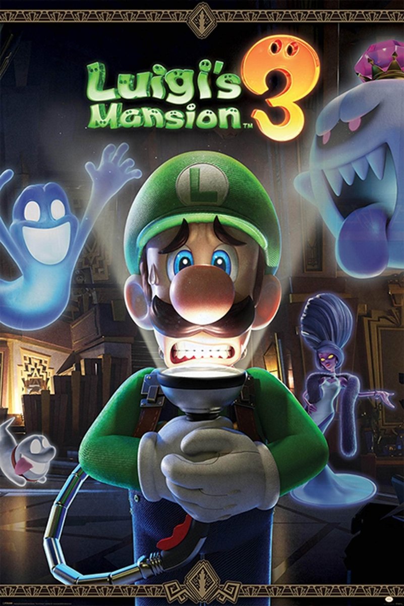 Luigi's Mansion 3 Plakat - Supernerds