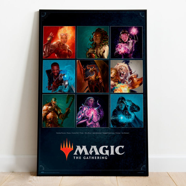 Magic the Gathering Plakat Characters - Supernerds