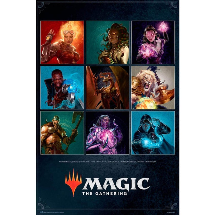 Magic the Gathering Plakat Characters - Supernerds