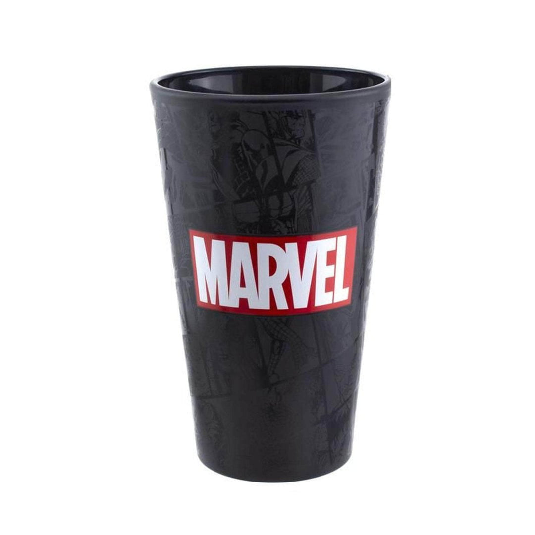 Marvel Glass Logo - Supernerds