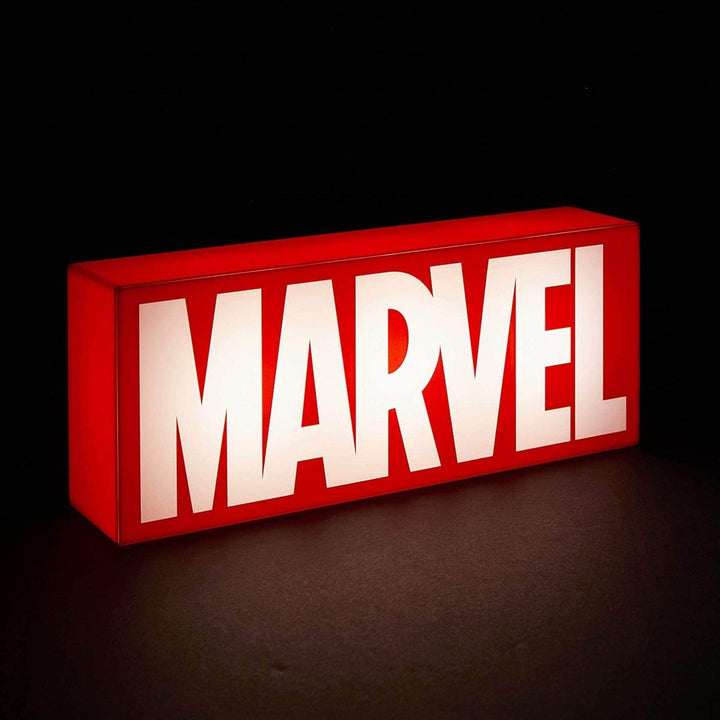 Marvel Lampe Logo - Supernerds