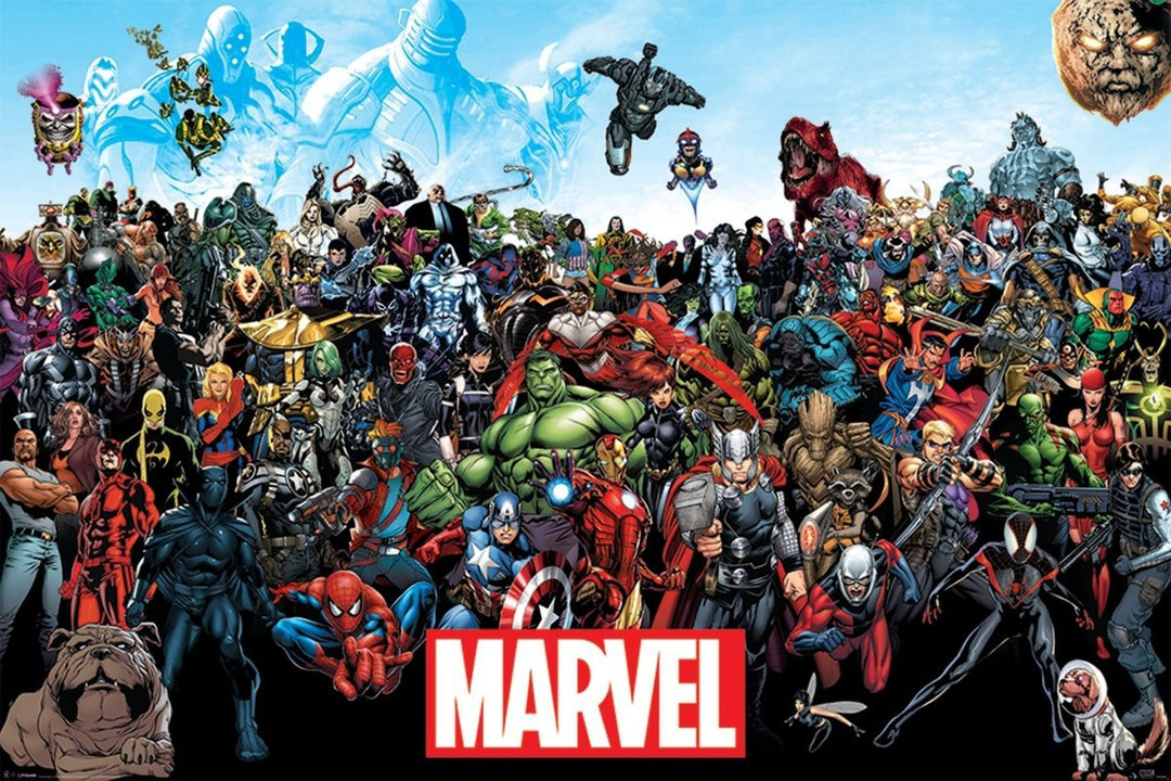 Marvel Plakat Universe - Supernerds