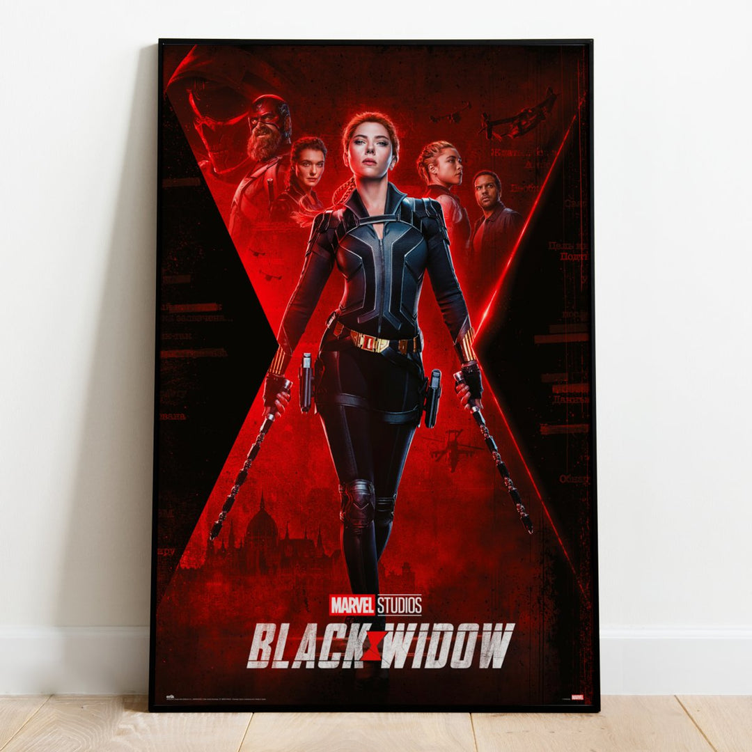 Marvel's Black Widow Plakat - Supernerds