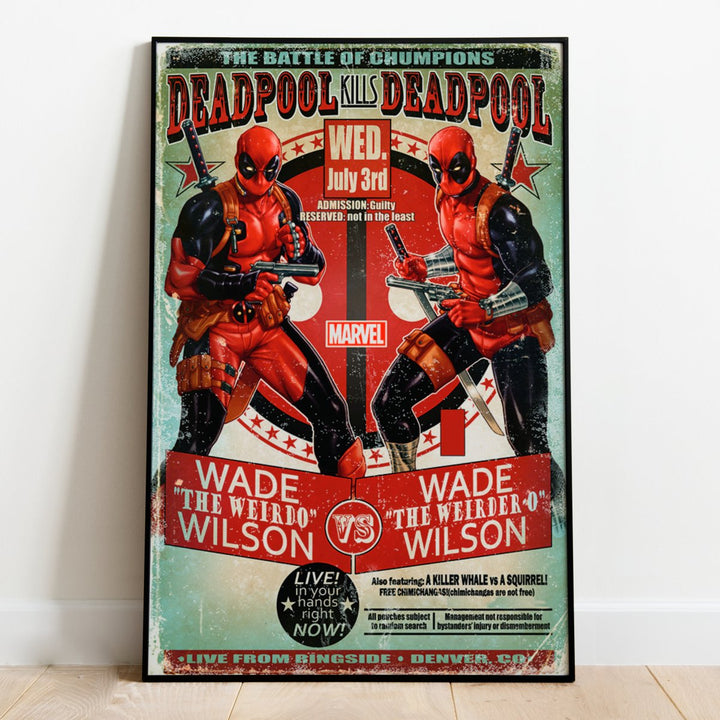 Marvel's Deadpool Plakat Wade vs Wade - Supernerds