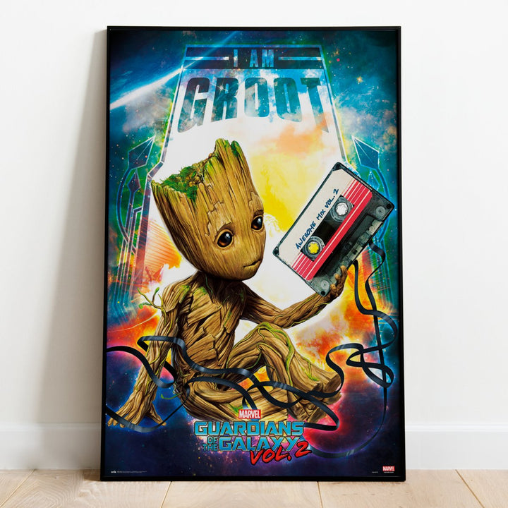Marvel's Guardians of The Galaxy 2 Plakat Groot - Supernerds
