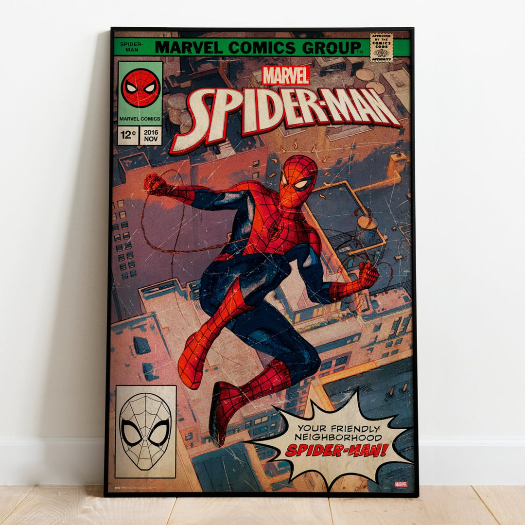 Marvel's Spider-Man Plakat Comic Front - Supernerds