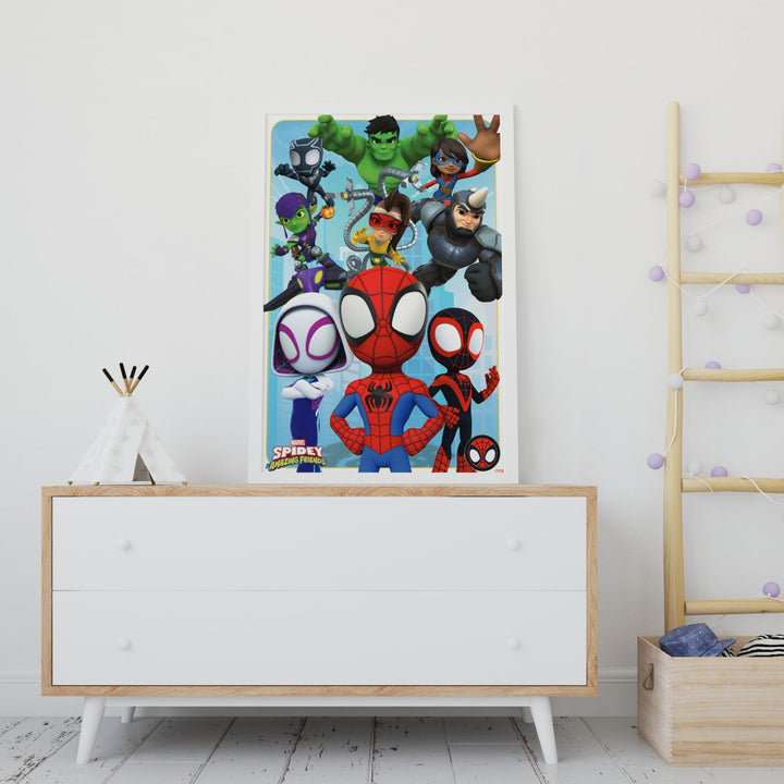 Marvel's Spider-Man Plakat His Amazing Friends - Supernerds