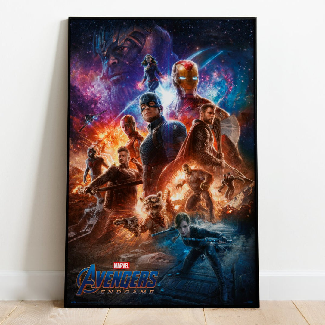 Marvel's The Avengers End Game Plakat Lineup - Supernerds