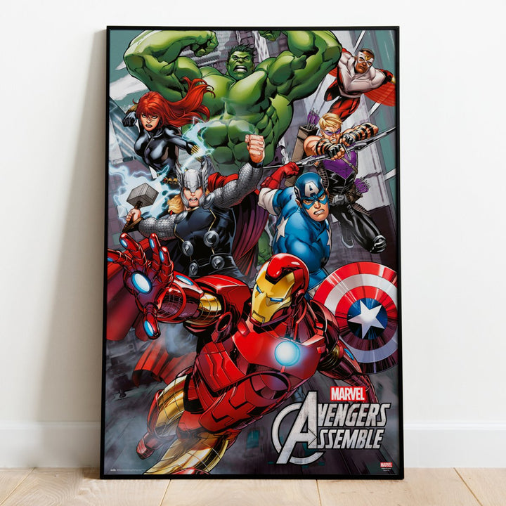 Marvel's The Avengers Plakat Assemble - Supernerds