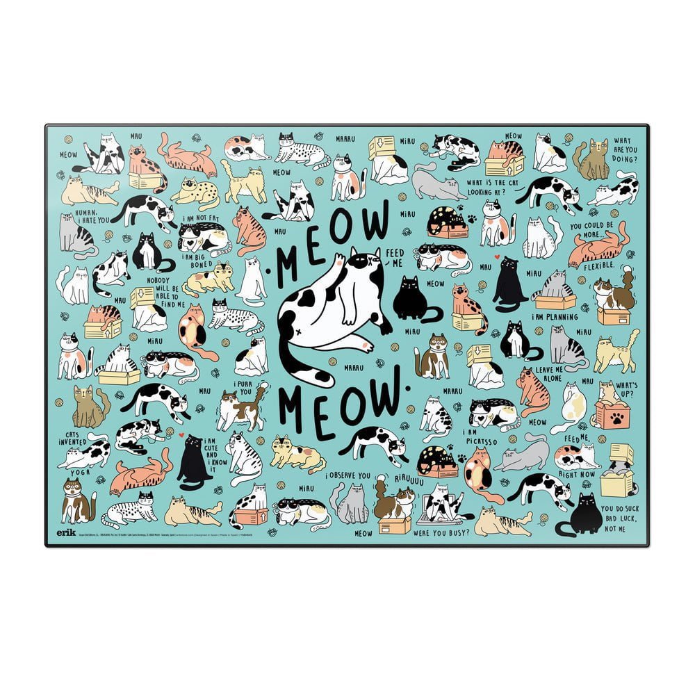 Meow Skrivebordsunderlag - Supernerds