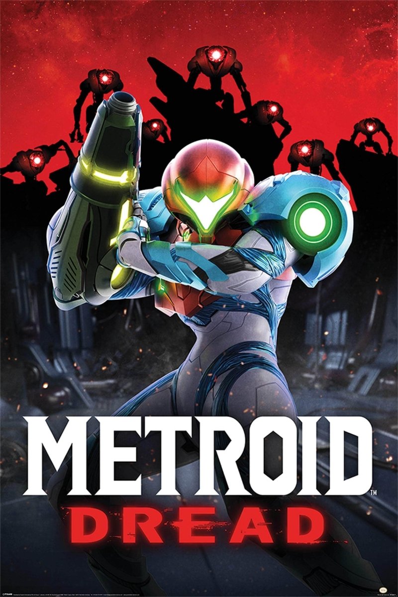 Metroid Plakat Dread Shadows - Supernerds