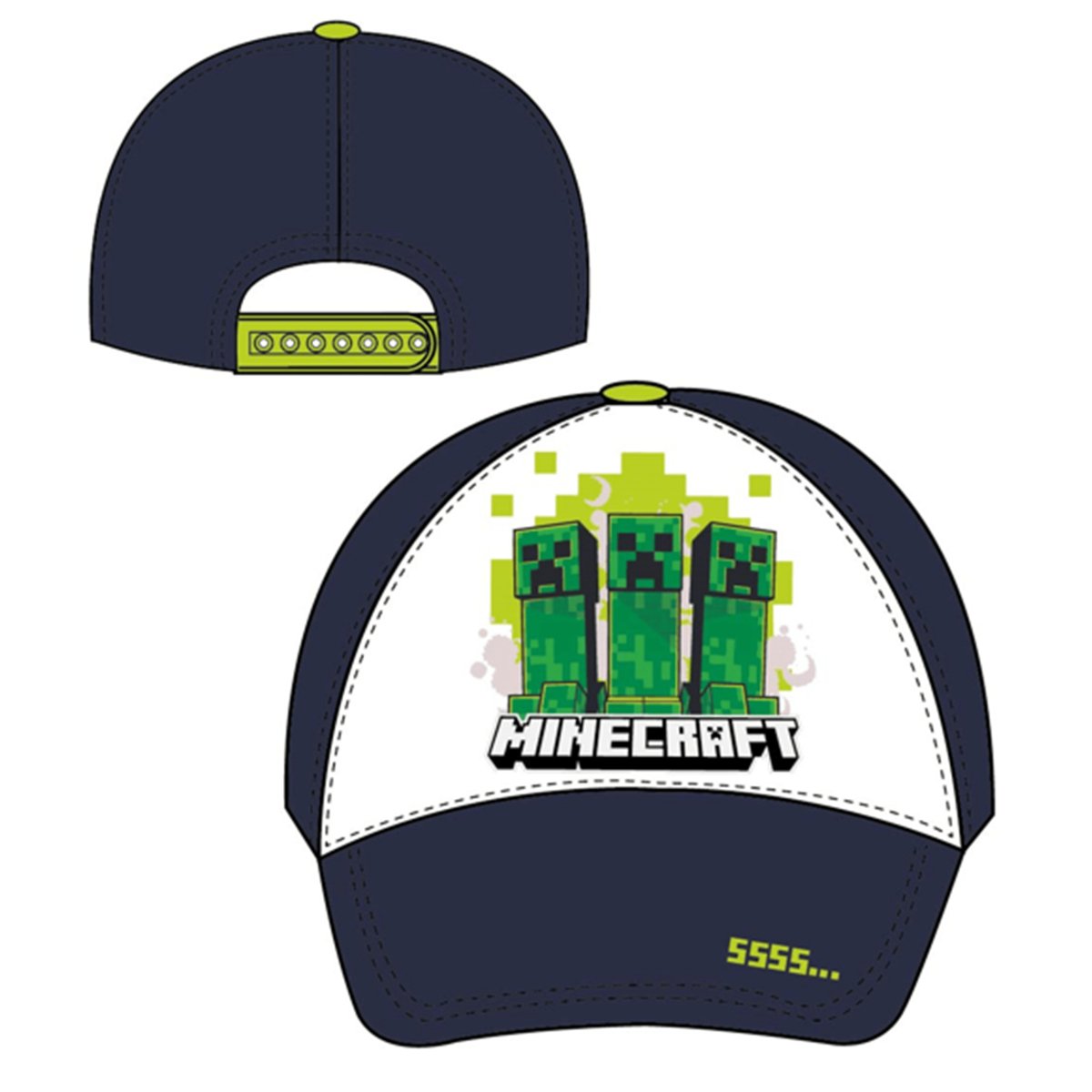 Minecraft Caps Triple Creepers | Supernerds | Norsk Nettbutikk