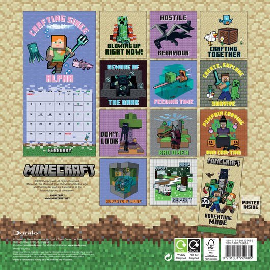 Minecraft Kalender 2024 - Supernerds