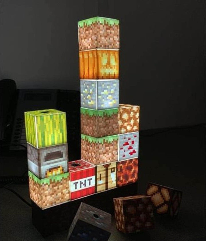 Minecraft Lampe Byggeklosser - Supernerds