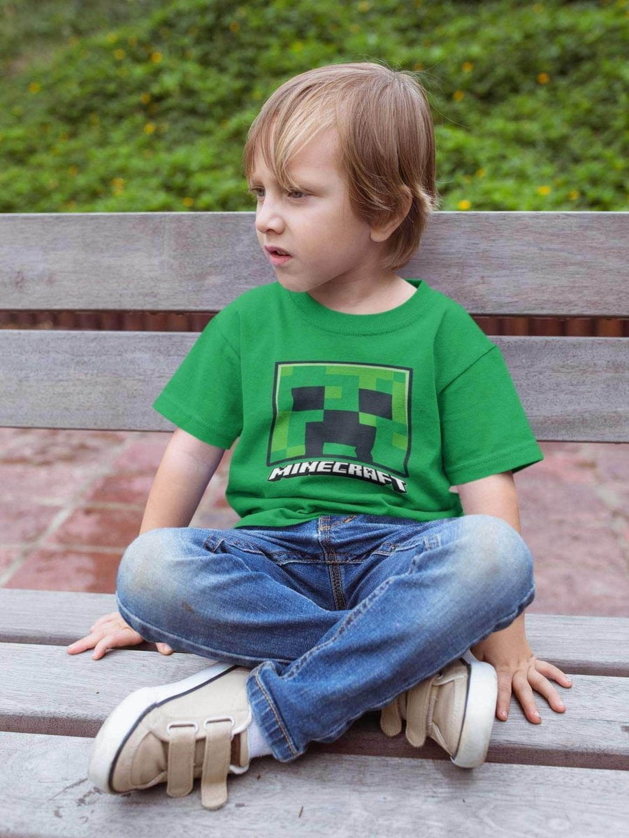 Minecraft T-skjorte Creeper Face - Supernerds