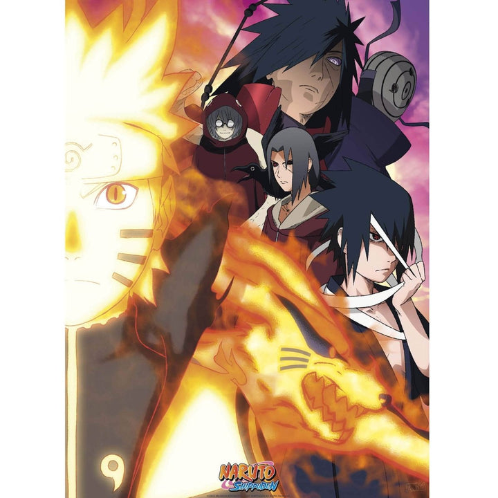 Naruto Plakat 52 x 38 cm Group 2-pk - Supernerds