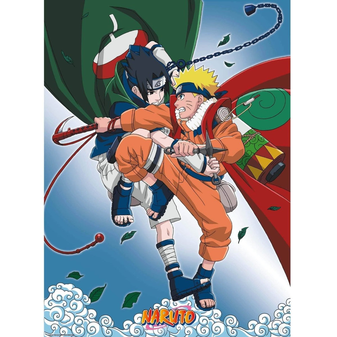 Naruto Plakat 52 x 38 cm Naruto vs Sasuke - Supernerds