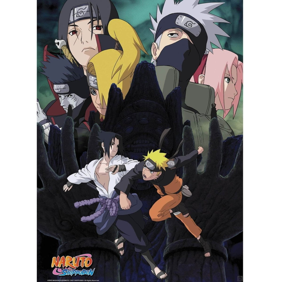 Naruto Plakat 52 x 38 cm Ninjas 2-pk - Supernerds