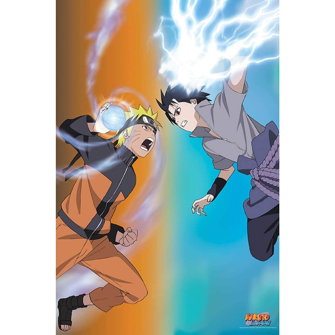 Naruto Plakat Naruto vs Sasuke - Supernerds