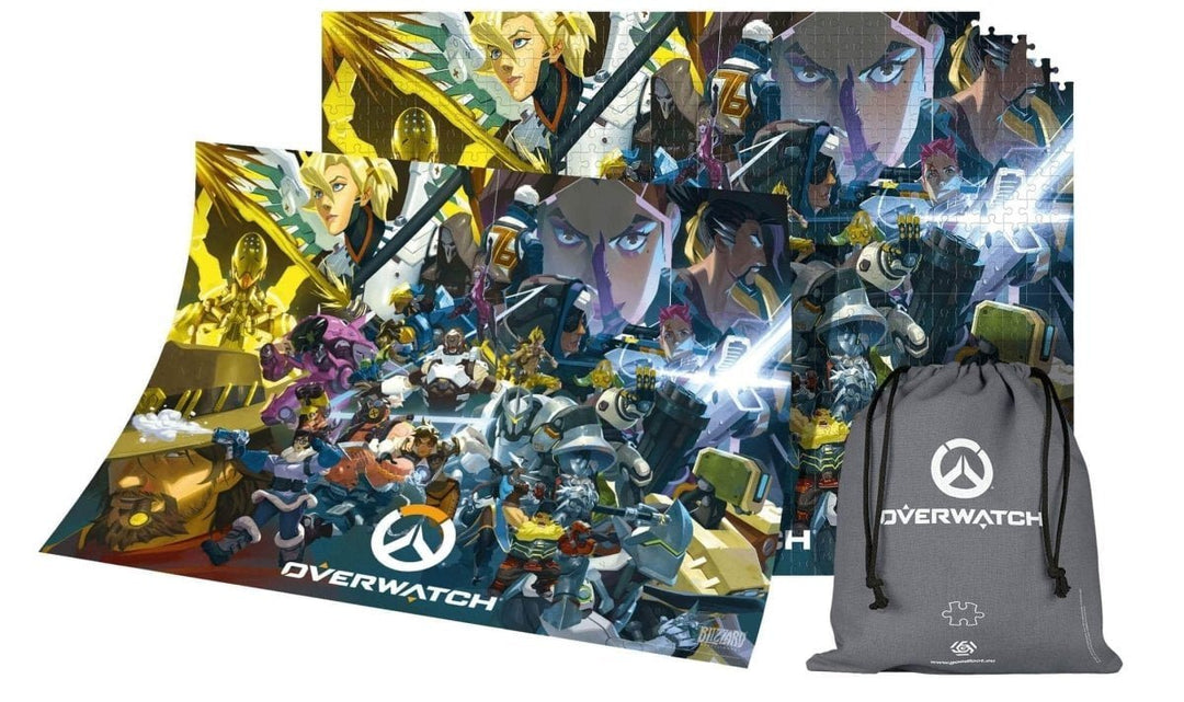 Overwatch Puslespill Heroes Collage 1500 brikker - Supernerds