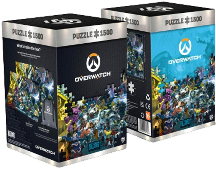 Overwatch Puslespill Heroes Collage 1500 brikker - Supernerds