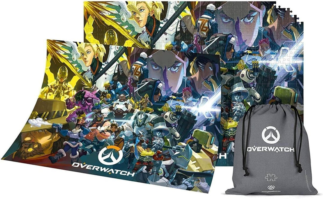 Overwatch Puslespill Heroes Collage 1500 brikker - Supernerds