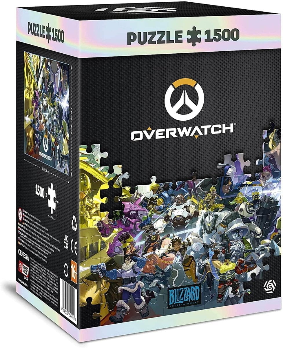 Overwatch Puslespill Heroes Collage 1500 brikker - Supernerds