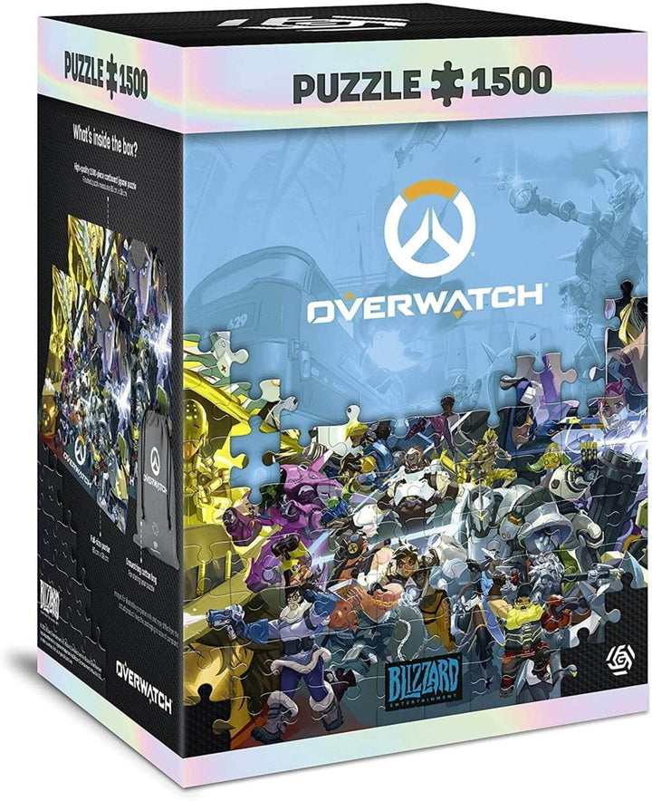 Overwatch Puslespill Heroes Collage 1500 brikker - Supernerds